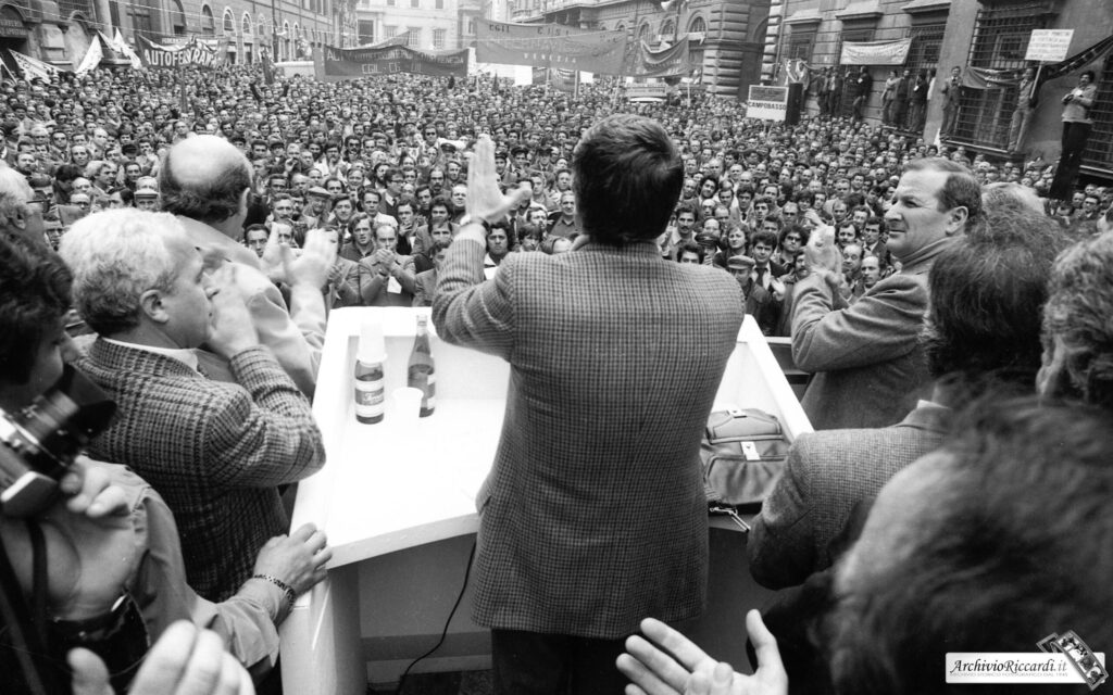 Franco Marini Sciopero trasporti 1980