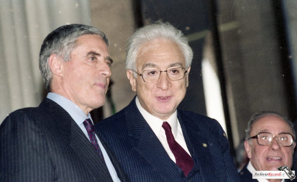 Franco Marini e Francesco Cossiga